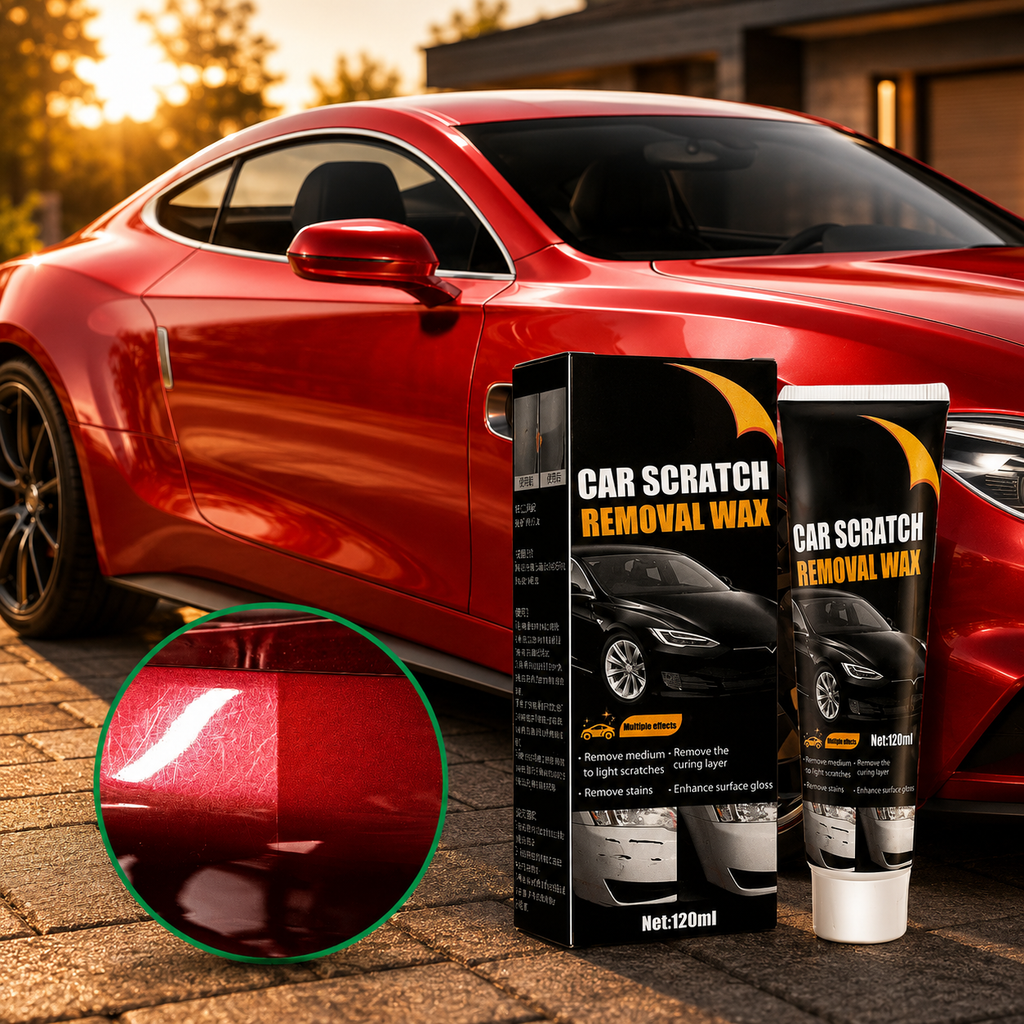 Auto-Kratzer-Reparaturpaste für Lack und Außenflächen | Temsk
