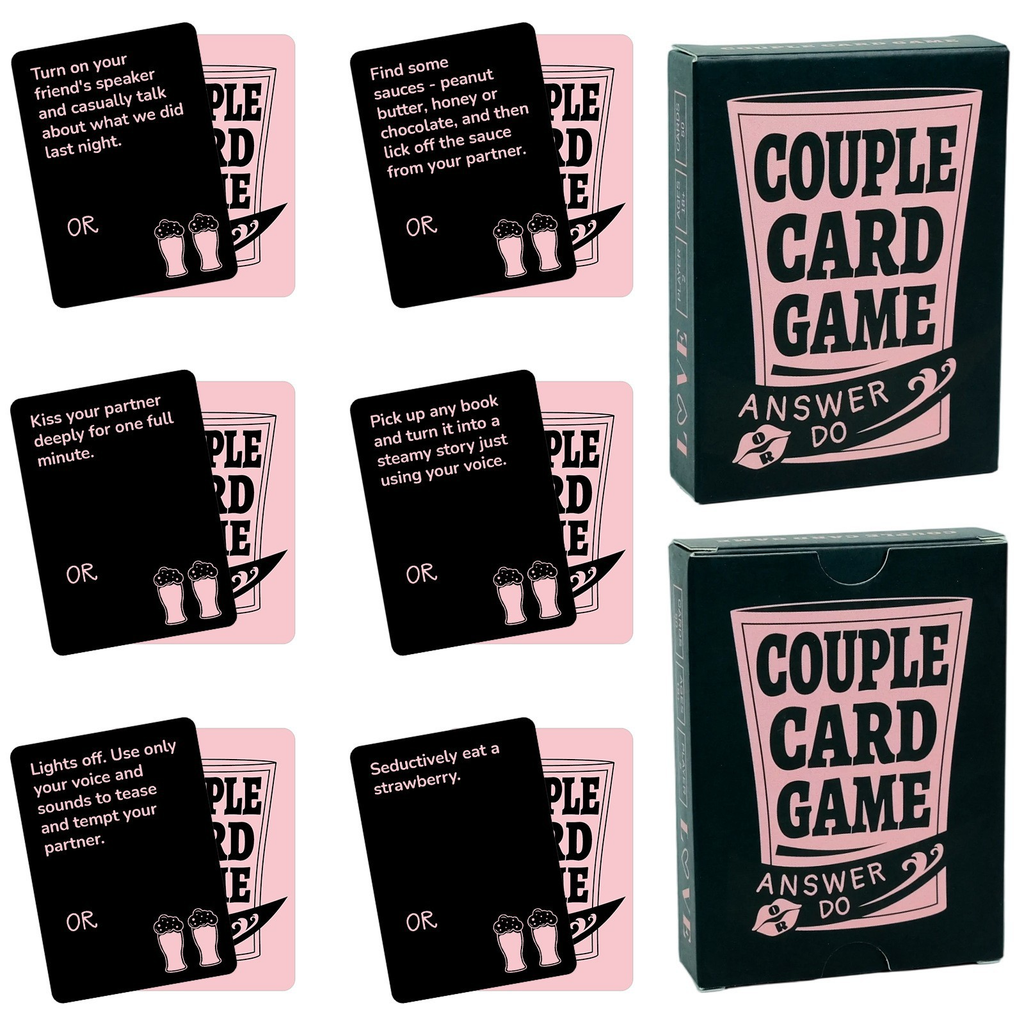 Couples Romance Conversation Card Game For Stronger Relationships | Temsk