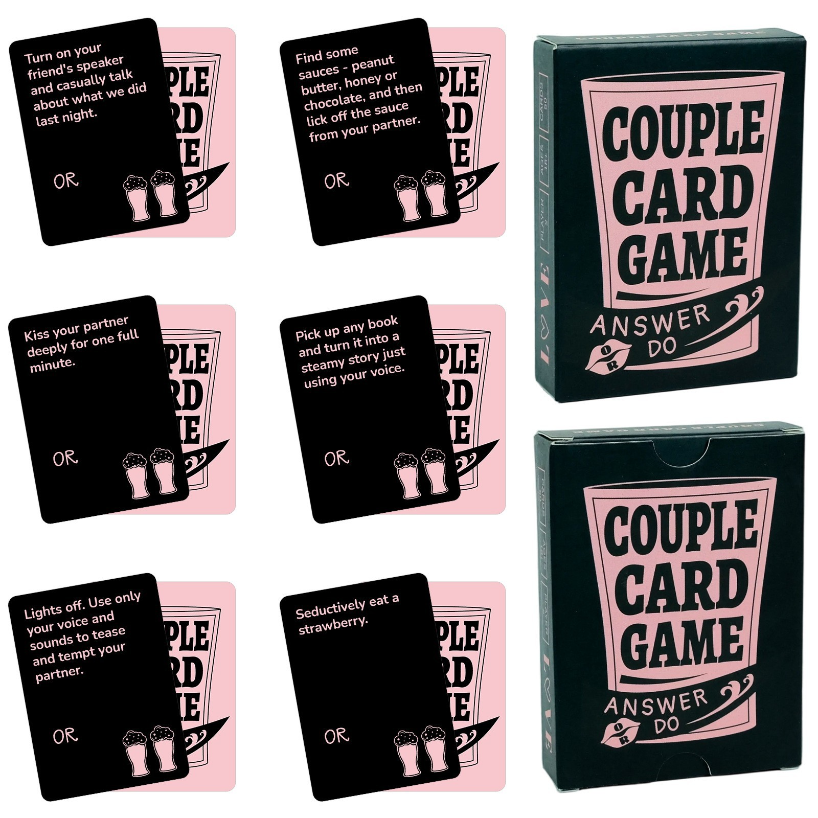 Couples Romance Conversation Card Game For Stronger Relationships | Temsk