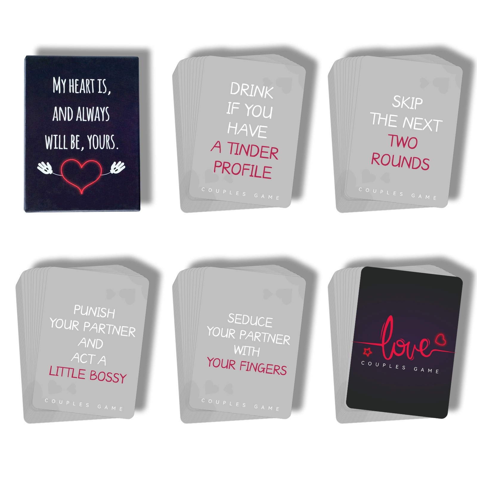 Couples Romance Conversation Card Game For Stronger Relationships | Temsk