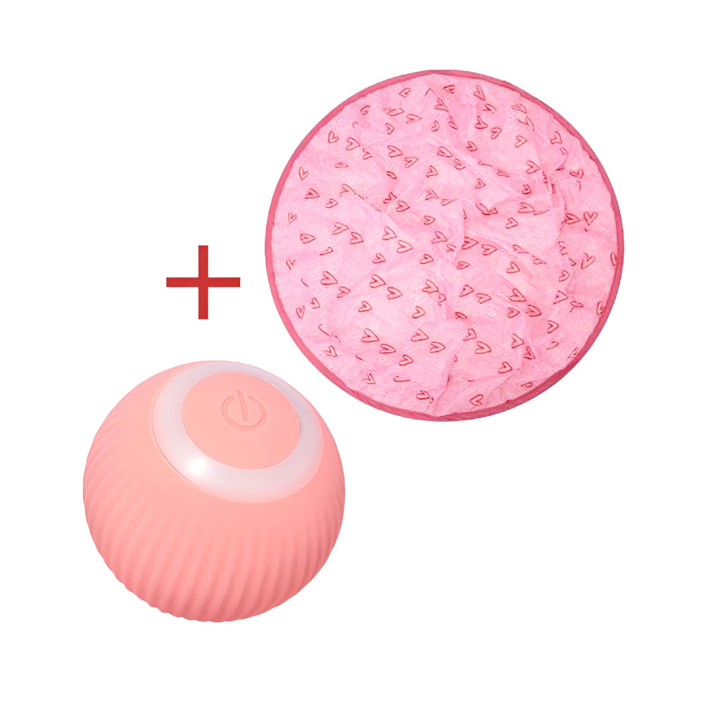 Interactive Cat Toy Set With Play Mat And Rolling Ball | Temsk