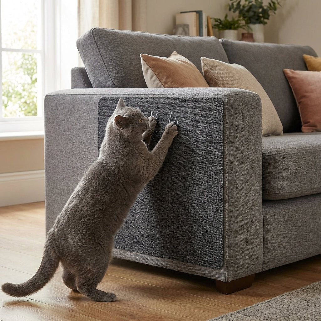 Cat Scratch Guard Fabric Furniture Protector Cut to Size 4mm | Temsk