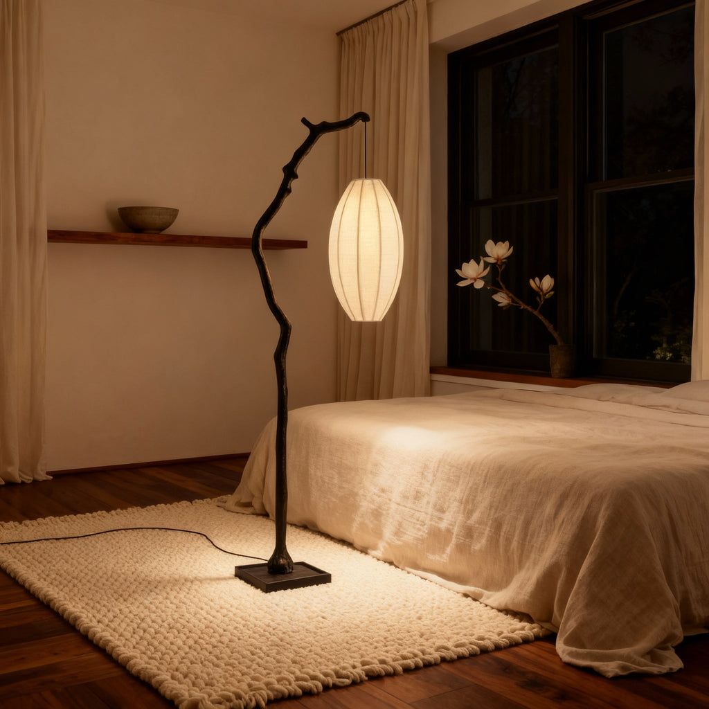 NovaLume Japandi Modern Floor Lamp For Living Room | Temsk
