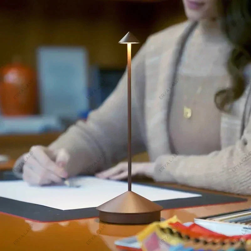 AuraNova Glow Artistic Dining Room Table Lamp for Modern Homes | Temsk