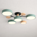 Moderne LED-Deckenleuchte mit Aufbaumontage-Design | Temsk