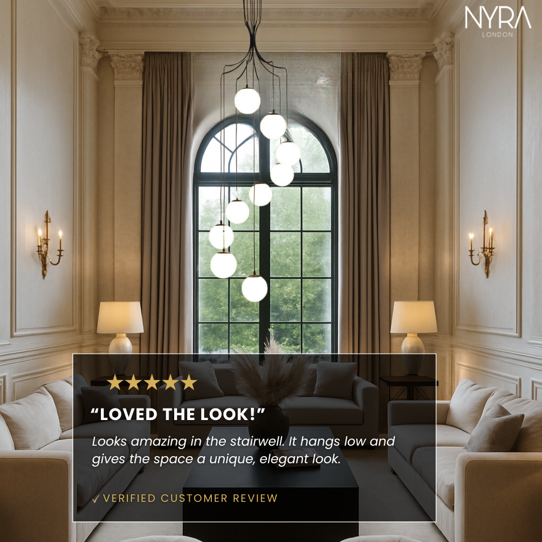 Lyvara Chandelier Modern Pendant Light for Kitchen Dining and Living Rooms | Temsk