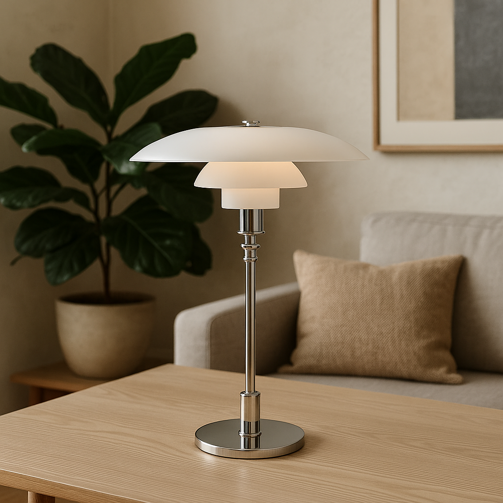 Dänische Design-Schreibtischlampe mit skandinavischem Charme und warmem Licht | Temsk