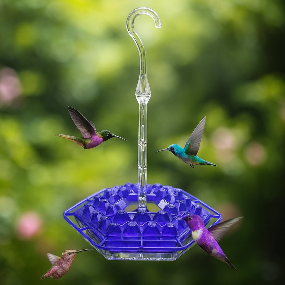 Hummingbird Nectar Feeder For Hanging Garden Spaces | Temsk
