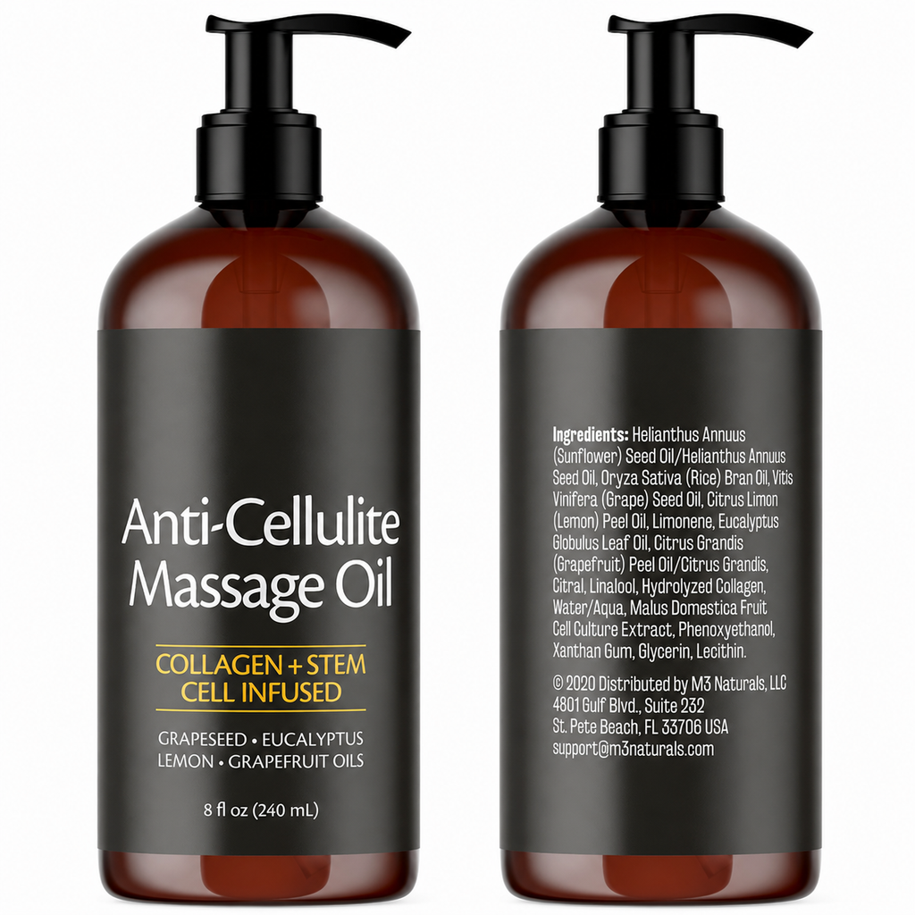 Feuchtigkeitsspendendes Kollagenöl für Anti-Cellulite-Hautpflege | Temsk