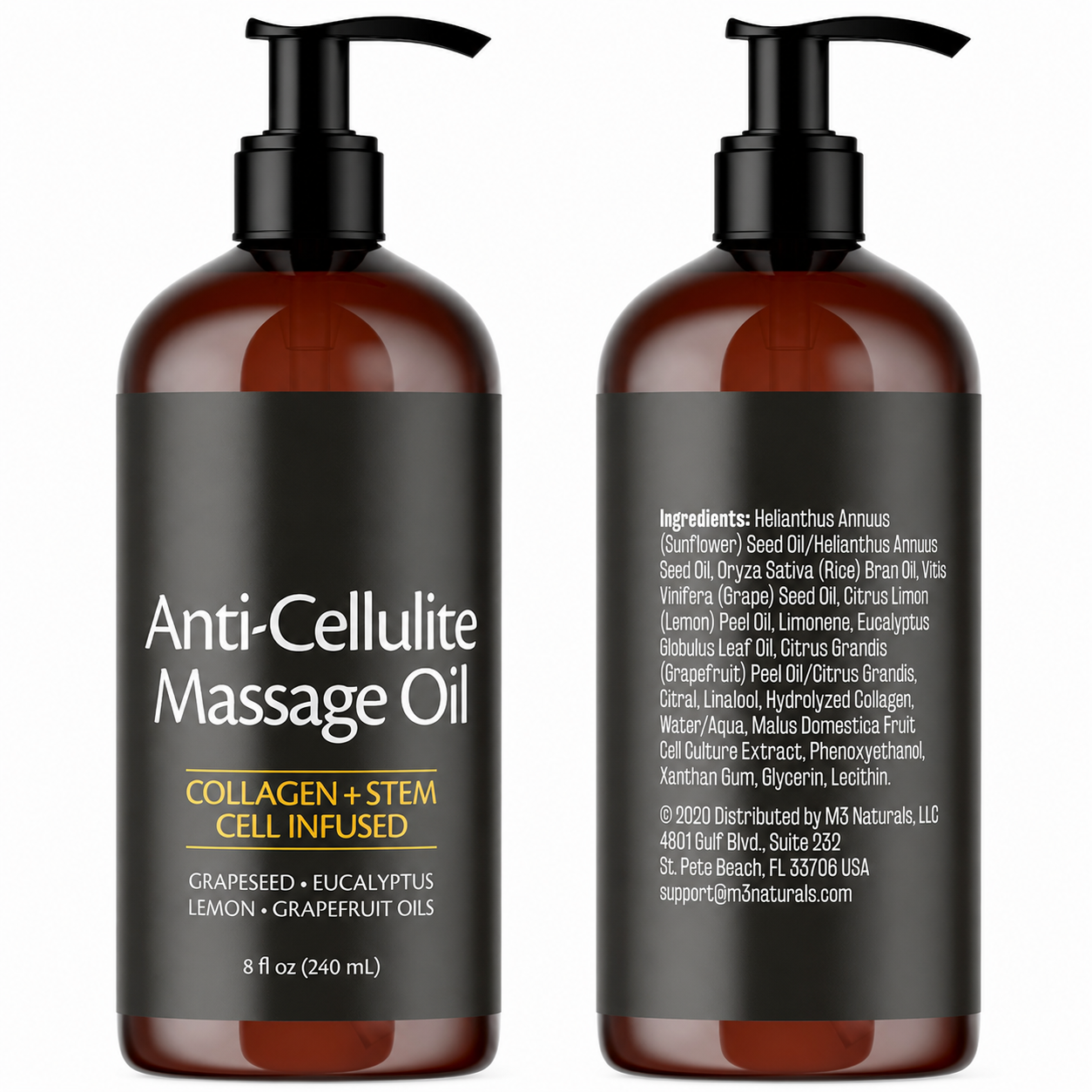 Feuchtigkeitsspendendes Kollagenöl für Anti-Cellulite-Hautpflege | Temsk