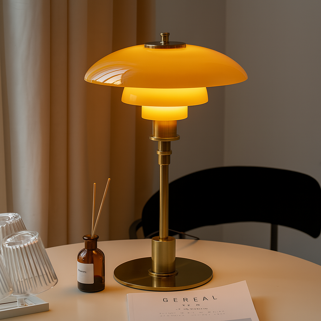 Dänische Design-Schreibtischlampe mit skandinavischem Charme und warmem Licht | Temsk