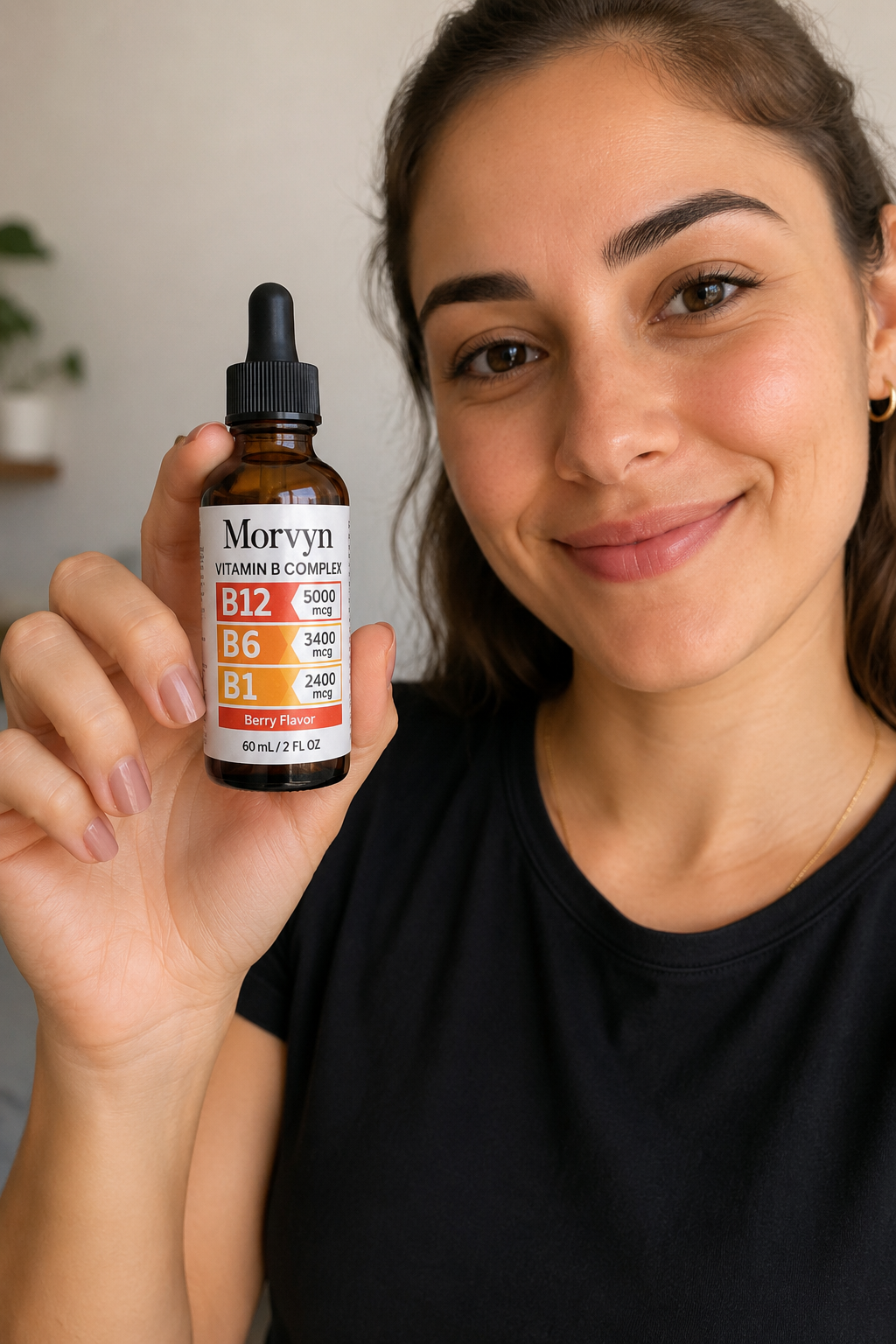 Vitamin B12 Sublingual Drops for Energy & Nerve Support | Temsk