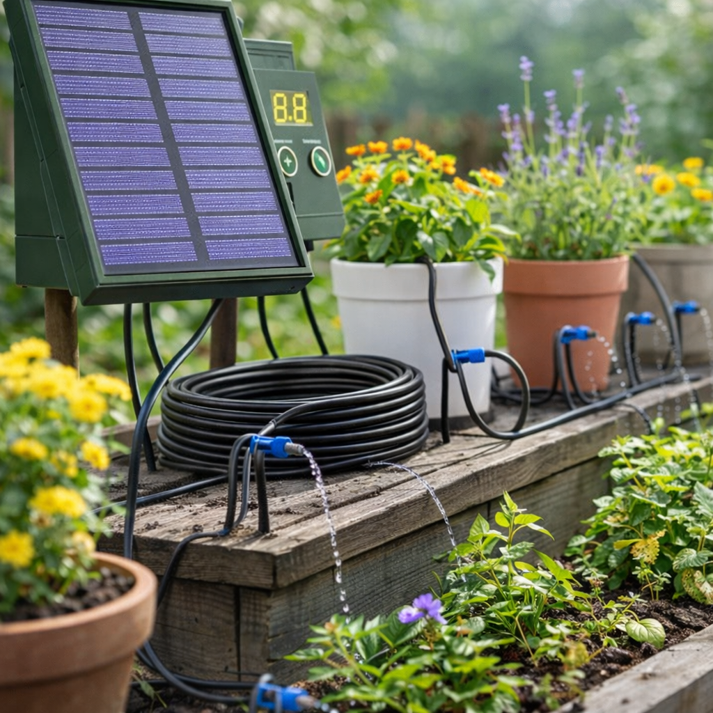 AquaNova Smart Solar Powered Drip Irrigation System | Temsk