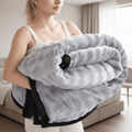 CozyNest Double-Sided Plush Fleece Blanket For Warmth And Softness | Temsk