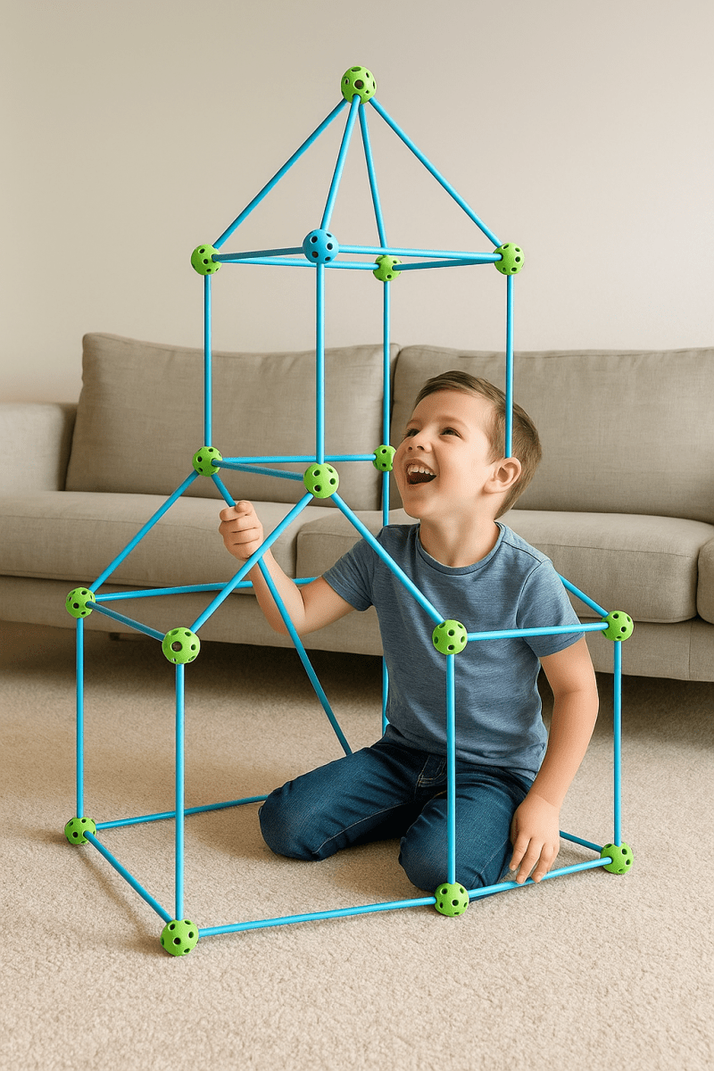 DreamCrest Builder Creative Building Set for Kids Room Adventures | Temsk