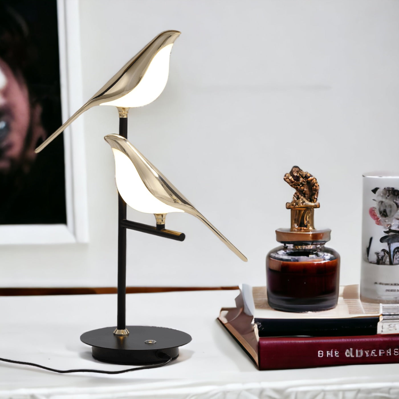 Golden Birdlight Wall Light Modern Nordic LED Sconce | Temsk