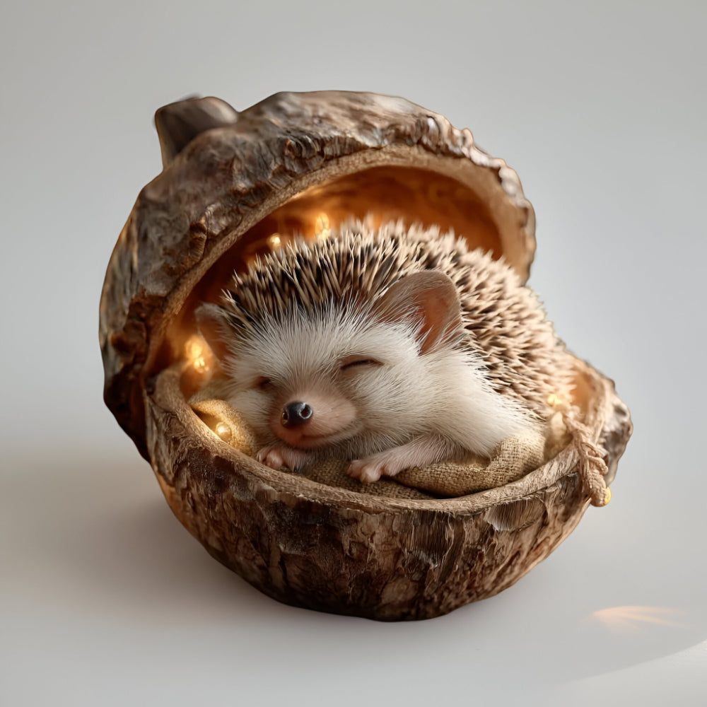 Weihnachtsornamente mit Eichel-Motiv für Waldtier-Baumschmuck | Temsk