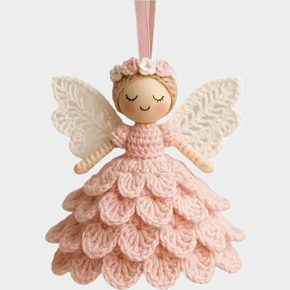 Festive Angel Ornament Crochet Kit For Christmas Decor | Temsk