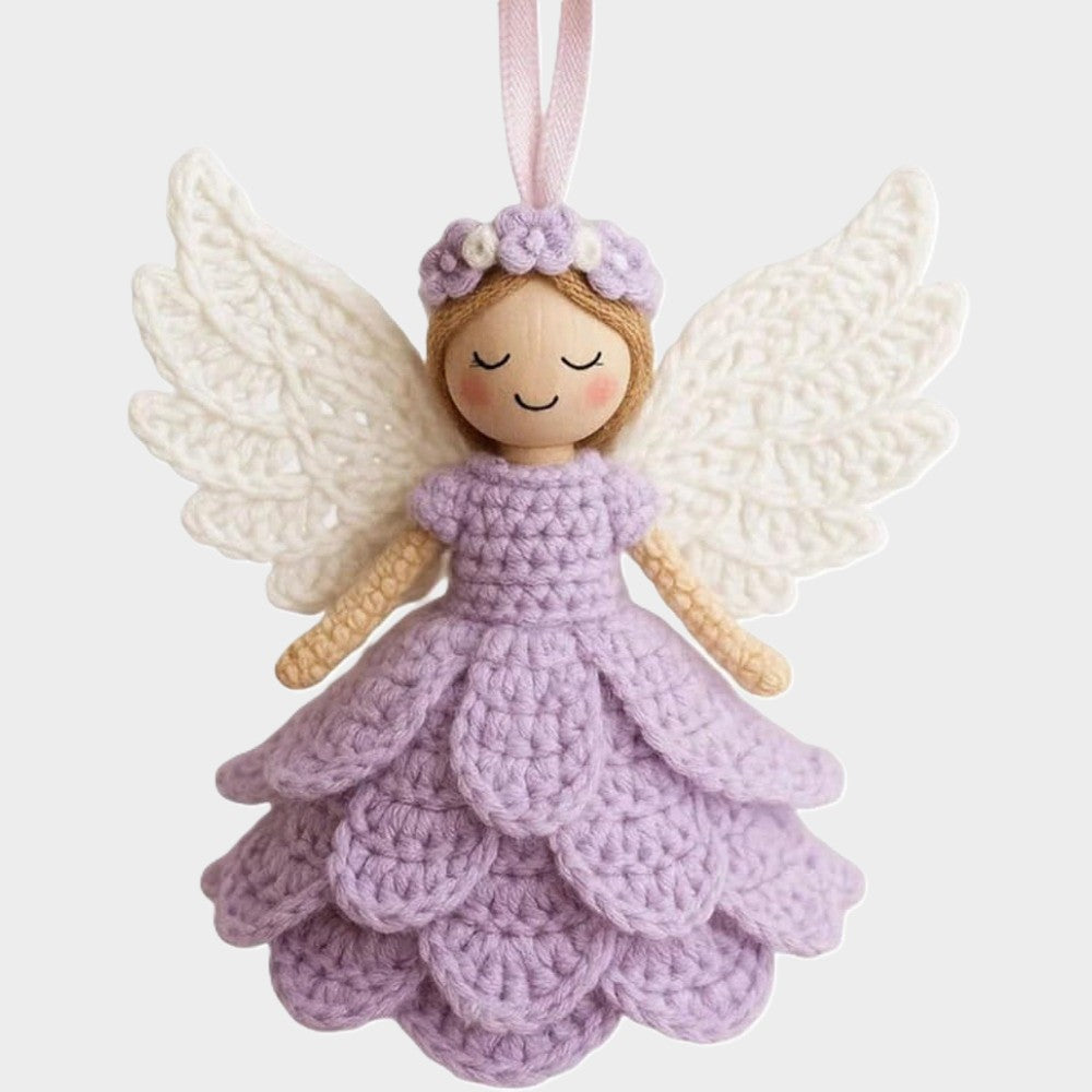 Festive Angel Ornament Crochet Kit For Christmas Decor | Temsk