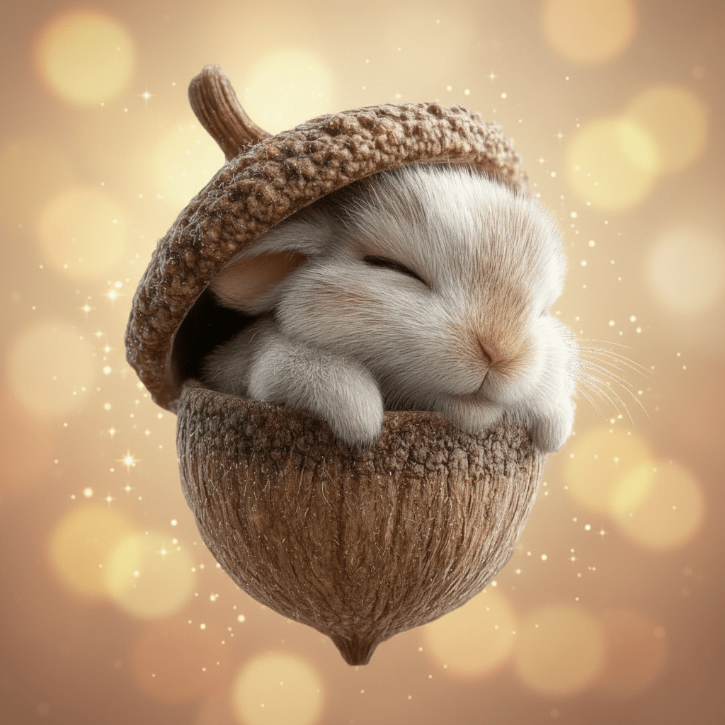 Handcrafted Woodland Animal Acorn Ornaments For Christmas Tree | Temsk