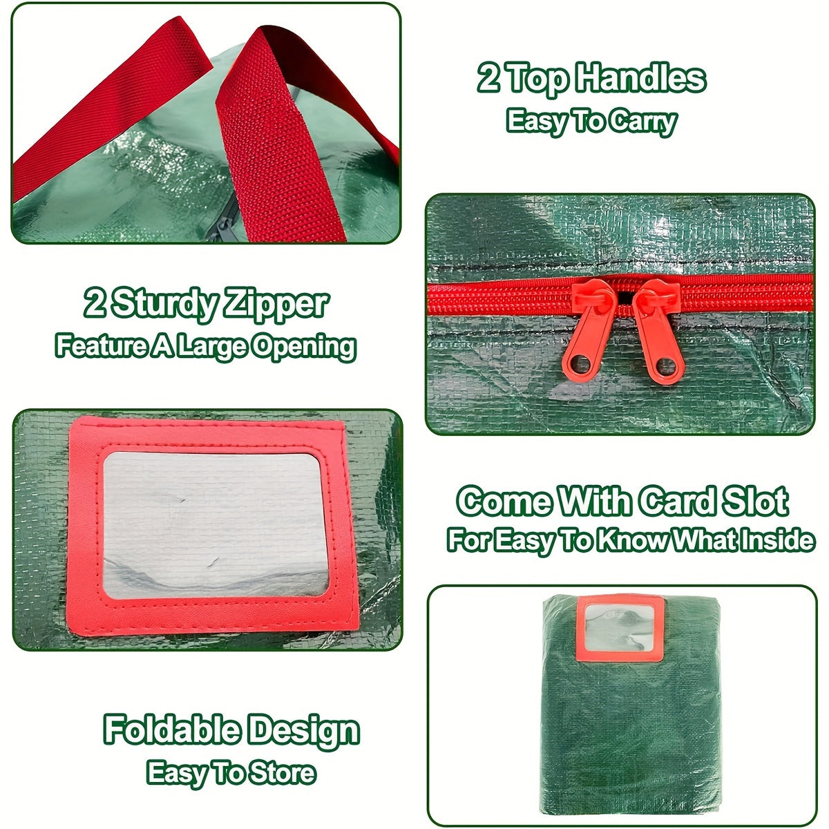 Waterproof Heavy-Duty Storage Bag For Christmas Tree | Temsk