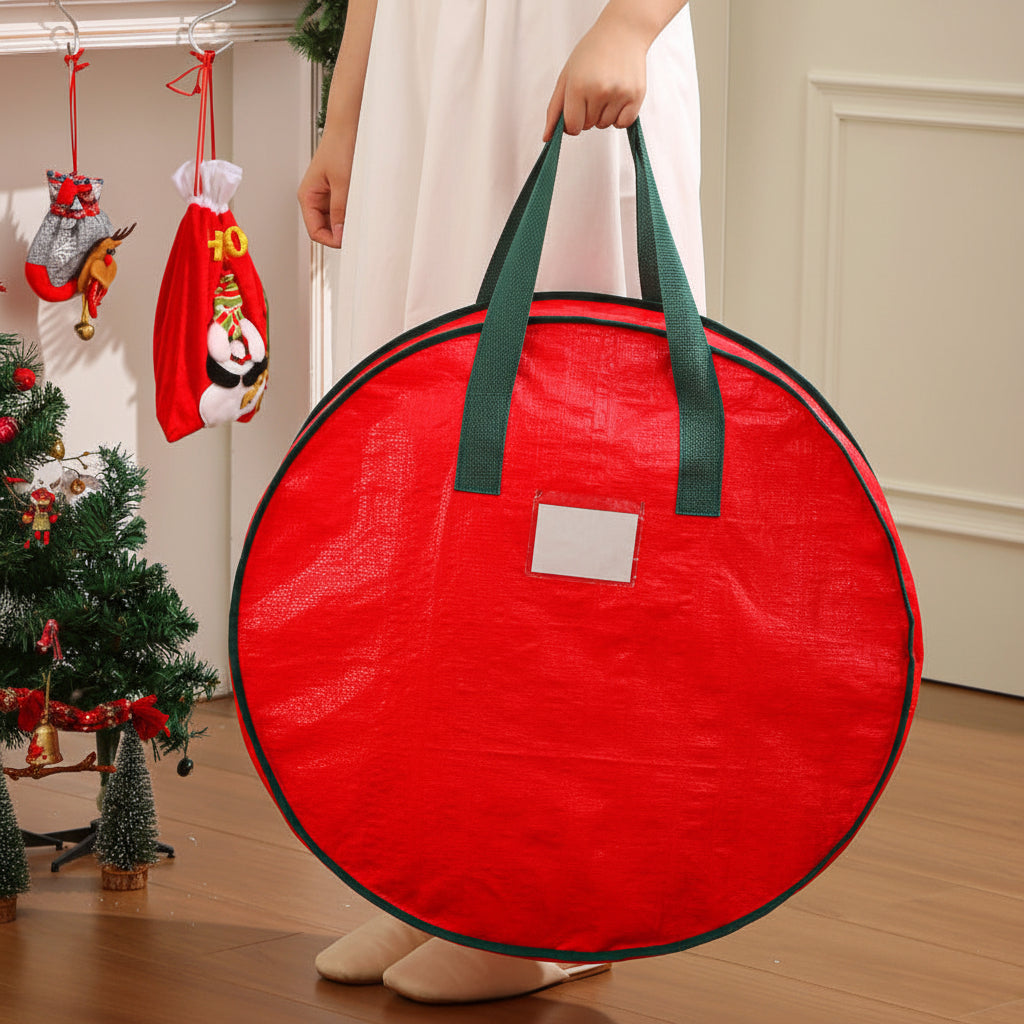 Polyester Ornament Bag For Christmas Decoration Storage | Temsk