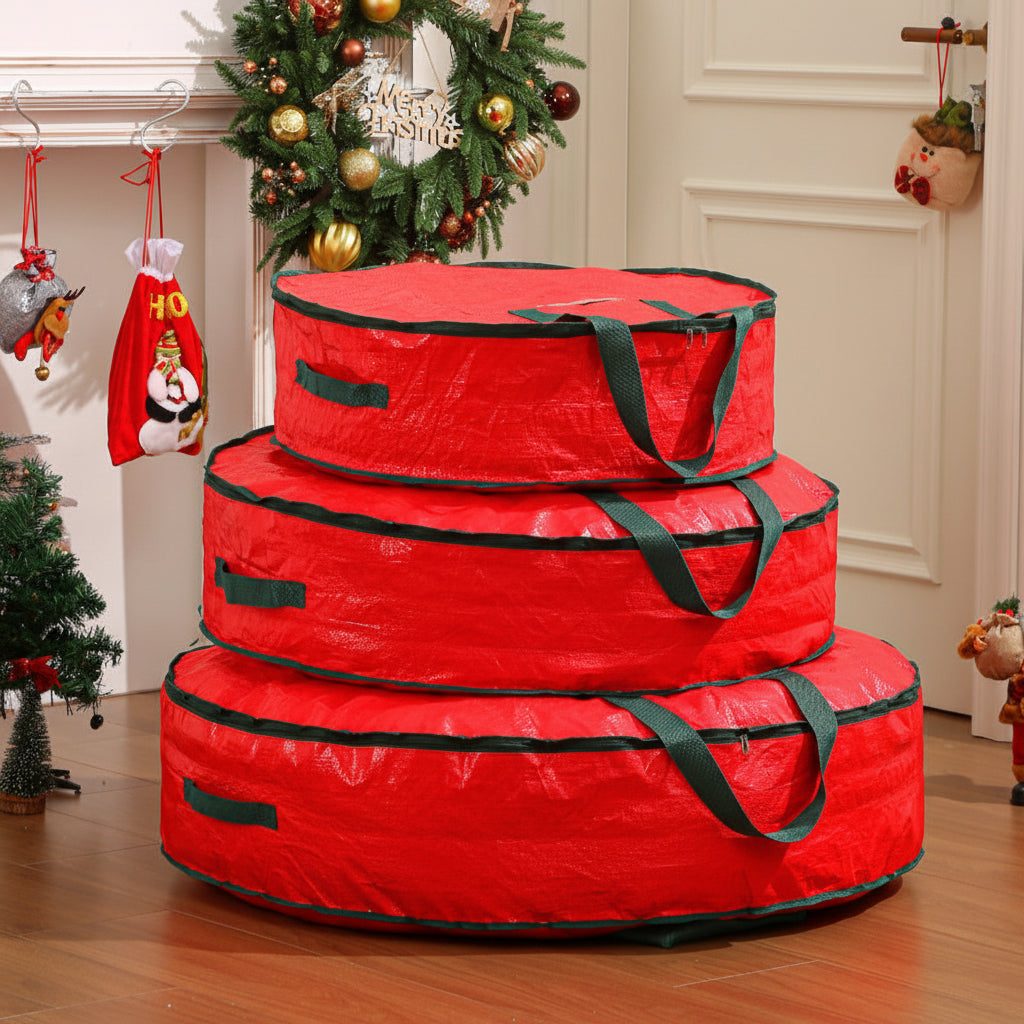 Polyester Ornament Bag For Christmas Decoration Storage | Temsk