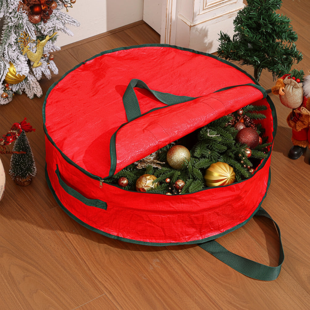 Polyester Ornament Bag For Christmas Decoration Storage | Temsk