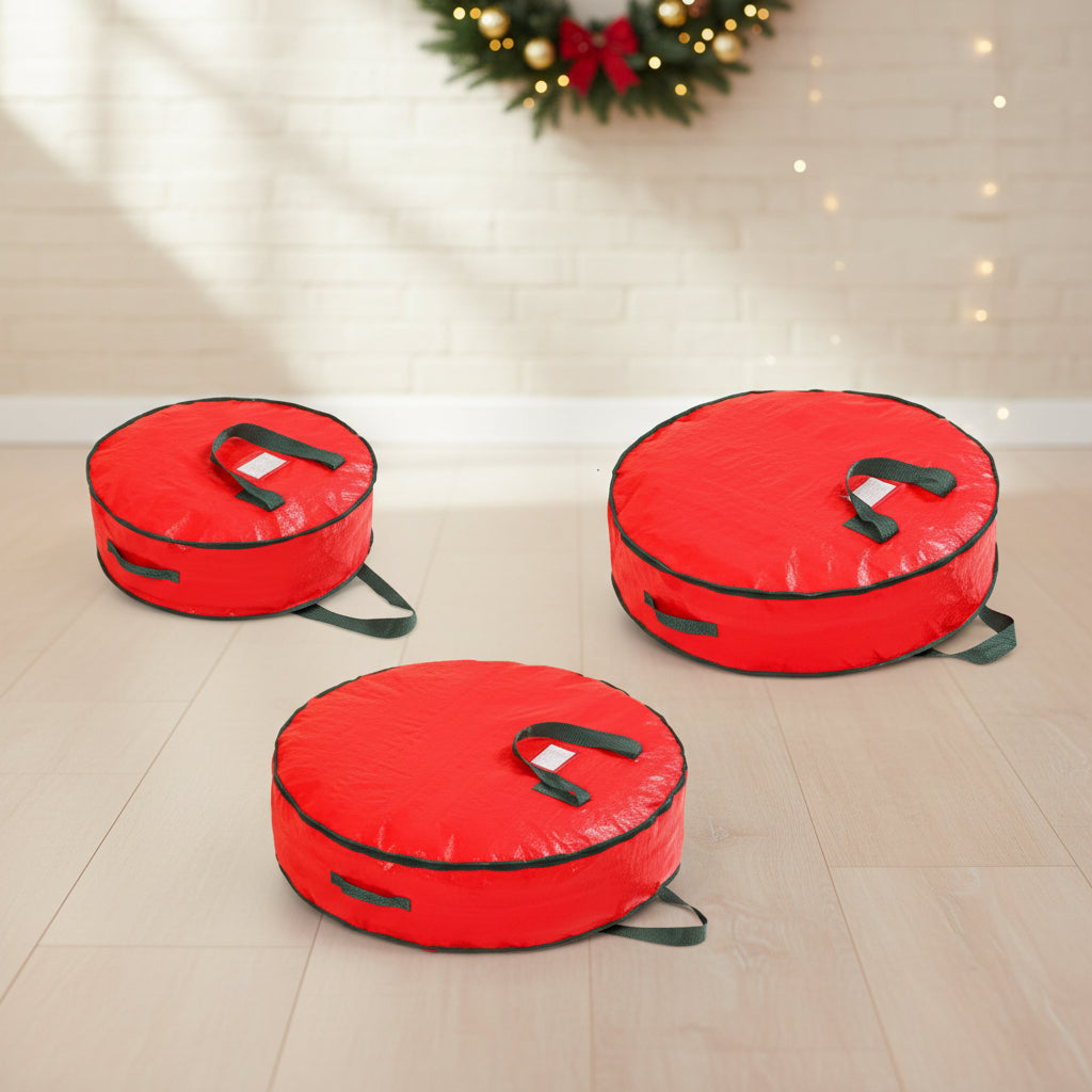 Polyester Ornament Bag For Christmas Decoration Storage | Temsk