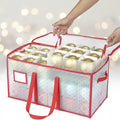 Christmas Ornament Organizer In Large Zippered Box | Temsk
