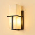 AuroraStone Moderne elegante Außenwandleuchte mit Marmoroptik | Temsk