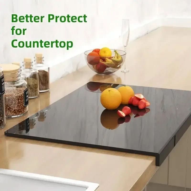 Nova Board Acrylic Cutting Board With Protective Lip | Temsk