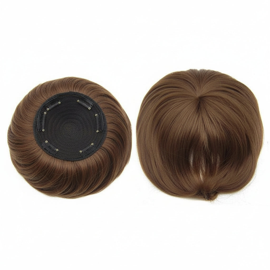 Clip In Topper For Natural Volume And Thinning Hair Coverage | Temsk