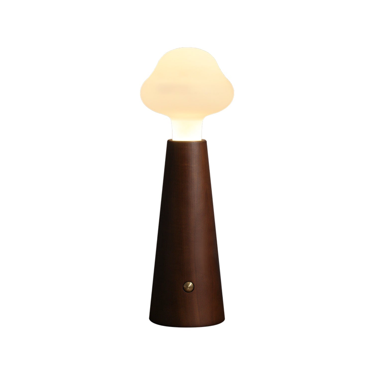 Lyrae Lumina Table Lamp in Metal Wood and Acrylic Finish | Snurv | Temsk