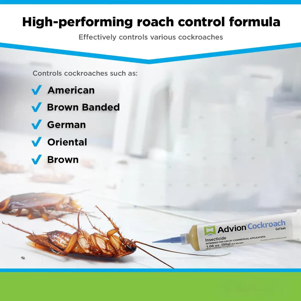 Indoor Cockroach Gel Bait Syringe For Non Toxic Pest Control | Temsk