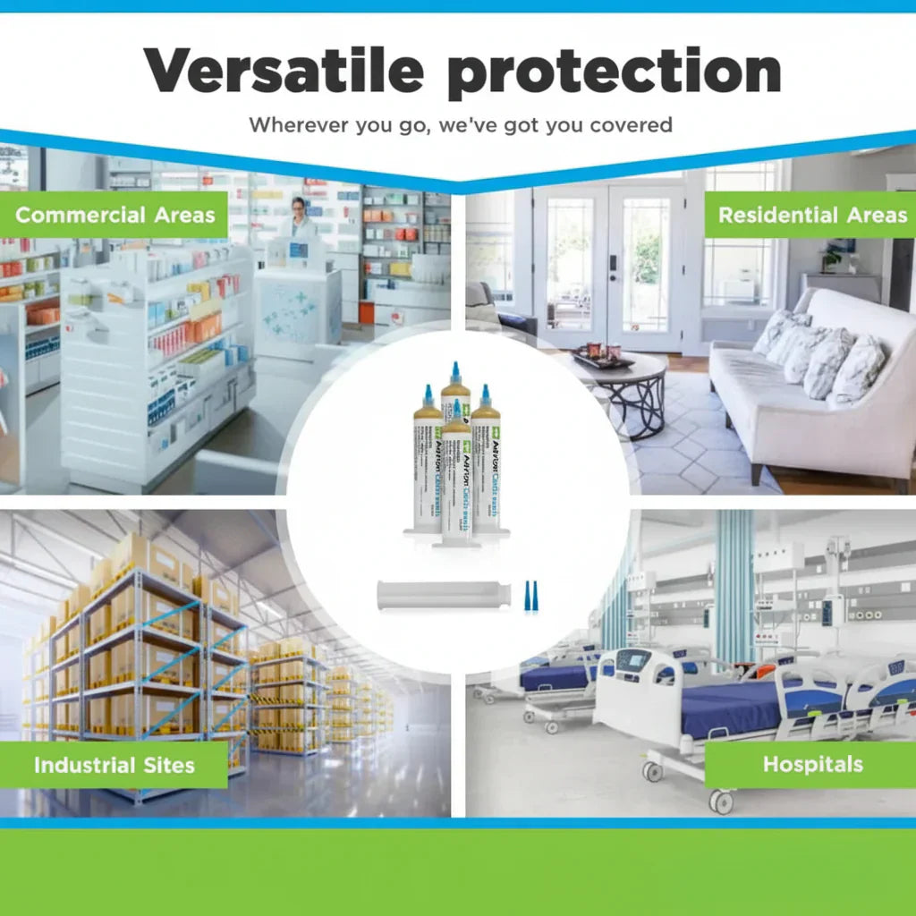 Gel Syringe For Indoor Cockroach Control And Pest Management | Temsk
