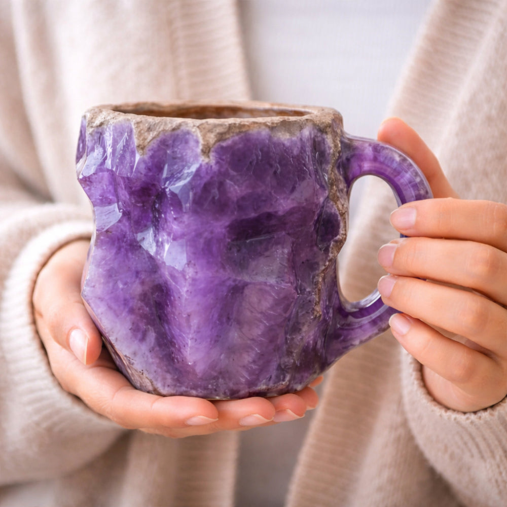 Stone Style Coffee Mug For Everyday Use Decorative Drinkware | Temsk