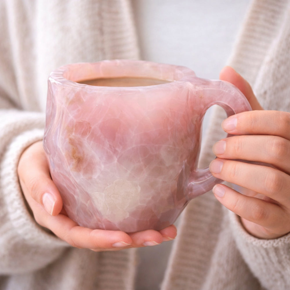 Stone Style Coffee Mug For Everyday Use Decorative Drinkware | Temsk