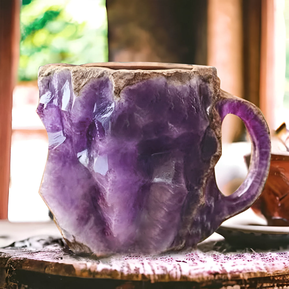 Stone Style Coffee Mug For Everyday Use Decorative Drinkware | Temsk