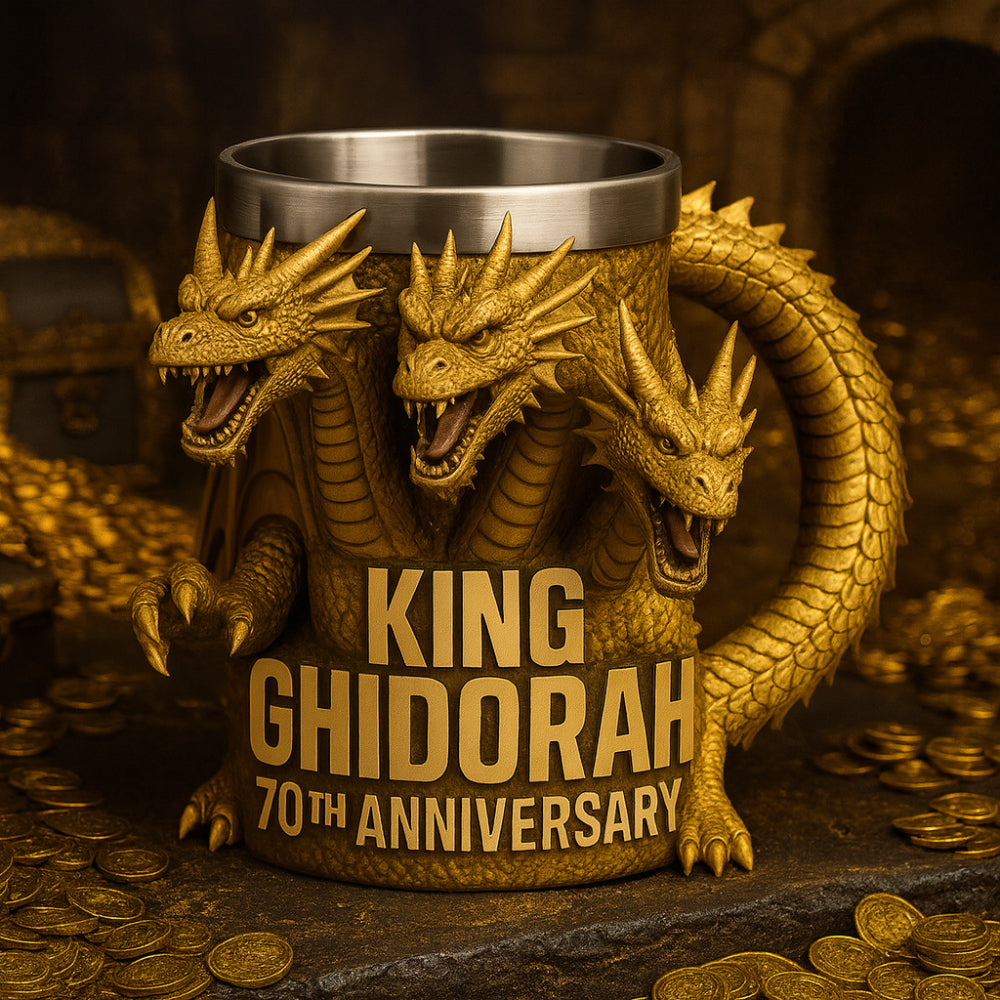 Monster Figure Ceramic Coffee Mug With 3D Sculpted Details | Temsk