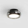 Glass Flush Mount Ceiling Light For Low Profile Ceilings | Temsk