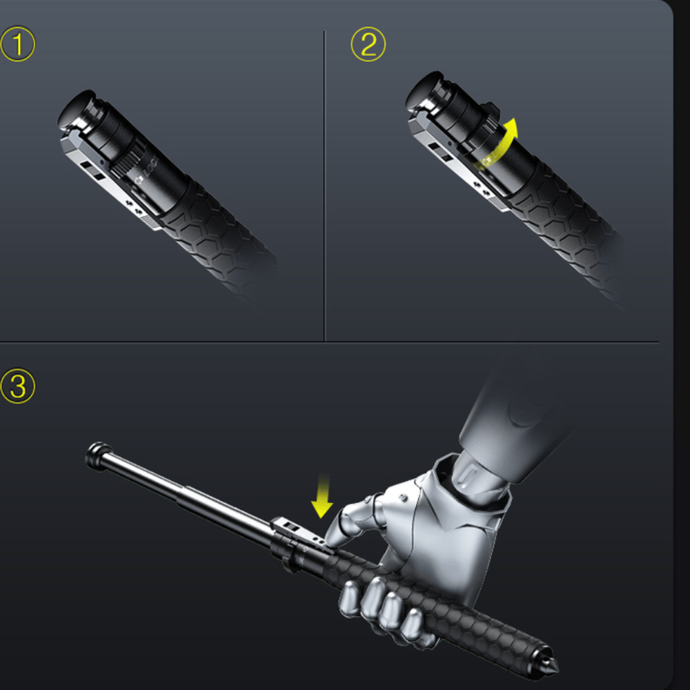 Alloy Telescoping Trekking Pole For Outdoor Trails | Temsk