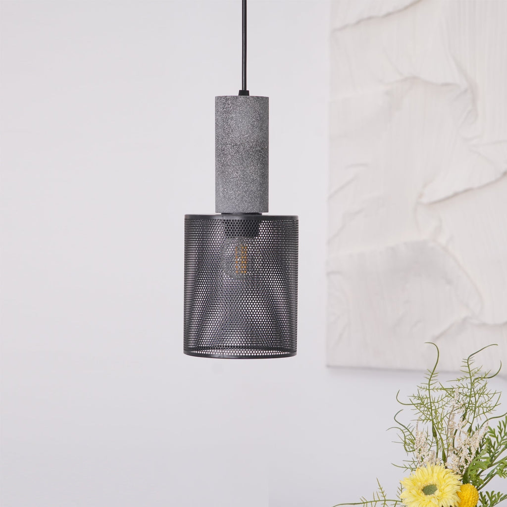 Urban Concrete Pendelleuchte im industriellen LED-Design | Temsk