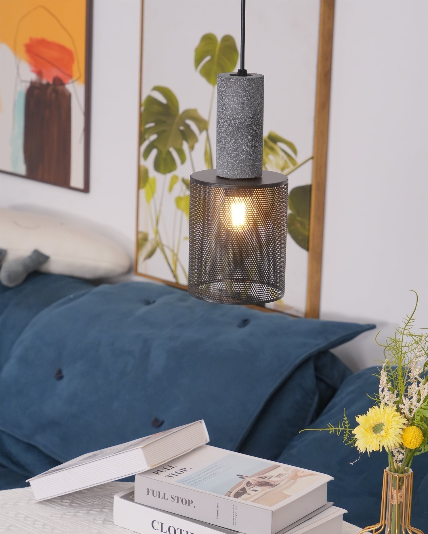 Urban Concrete Pendelleuchte im industriellen LED-Design | Temsk