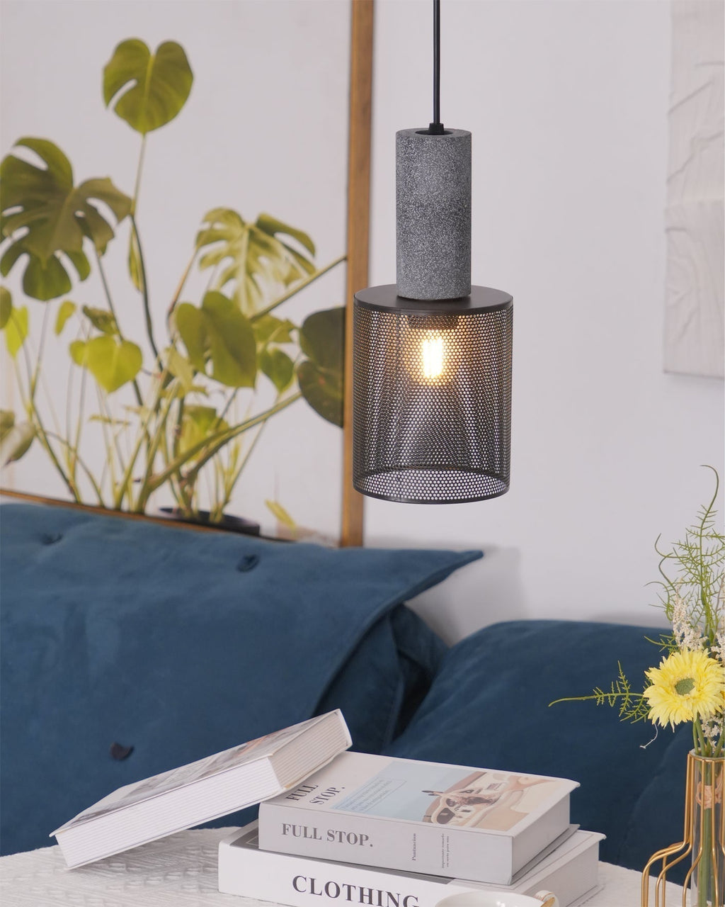 Urban Concrete Pendelleuchte im industriellen LED-Design | Temsk