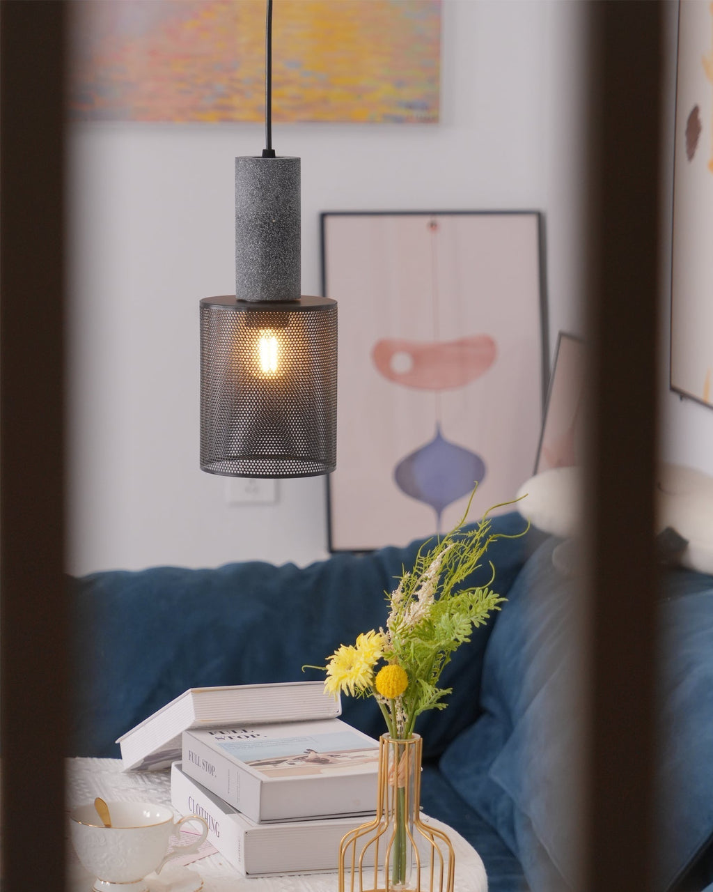 Urban Concrete Pendelleuchte im industriellen LED-Design | Temsk