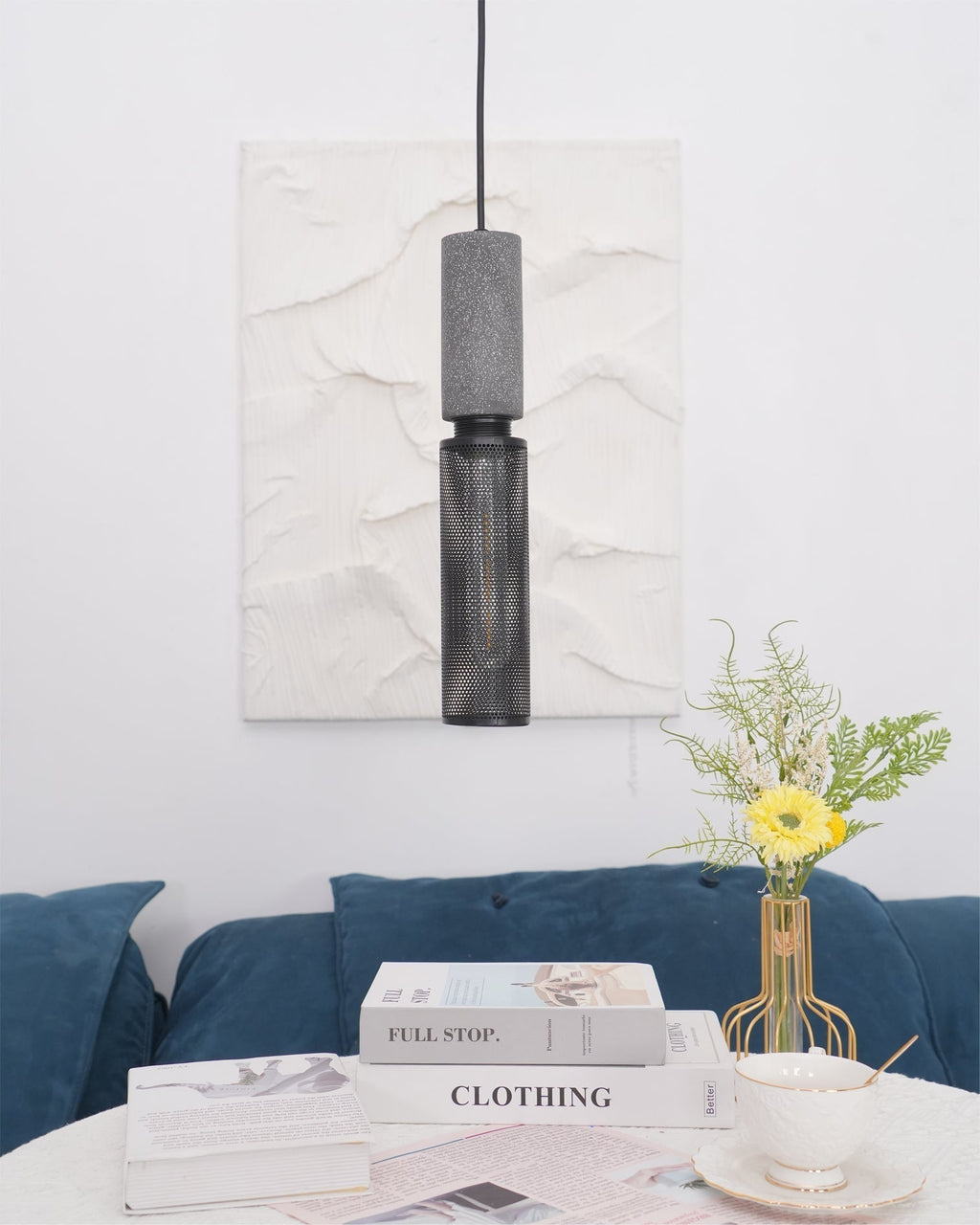 Urban Concrete Pendelleuchte im industriellen LED-Design | Temsk