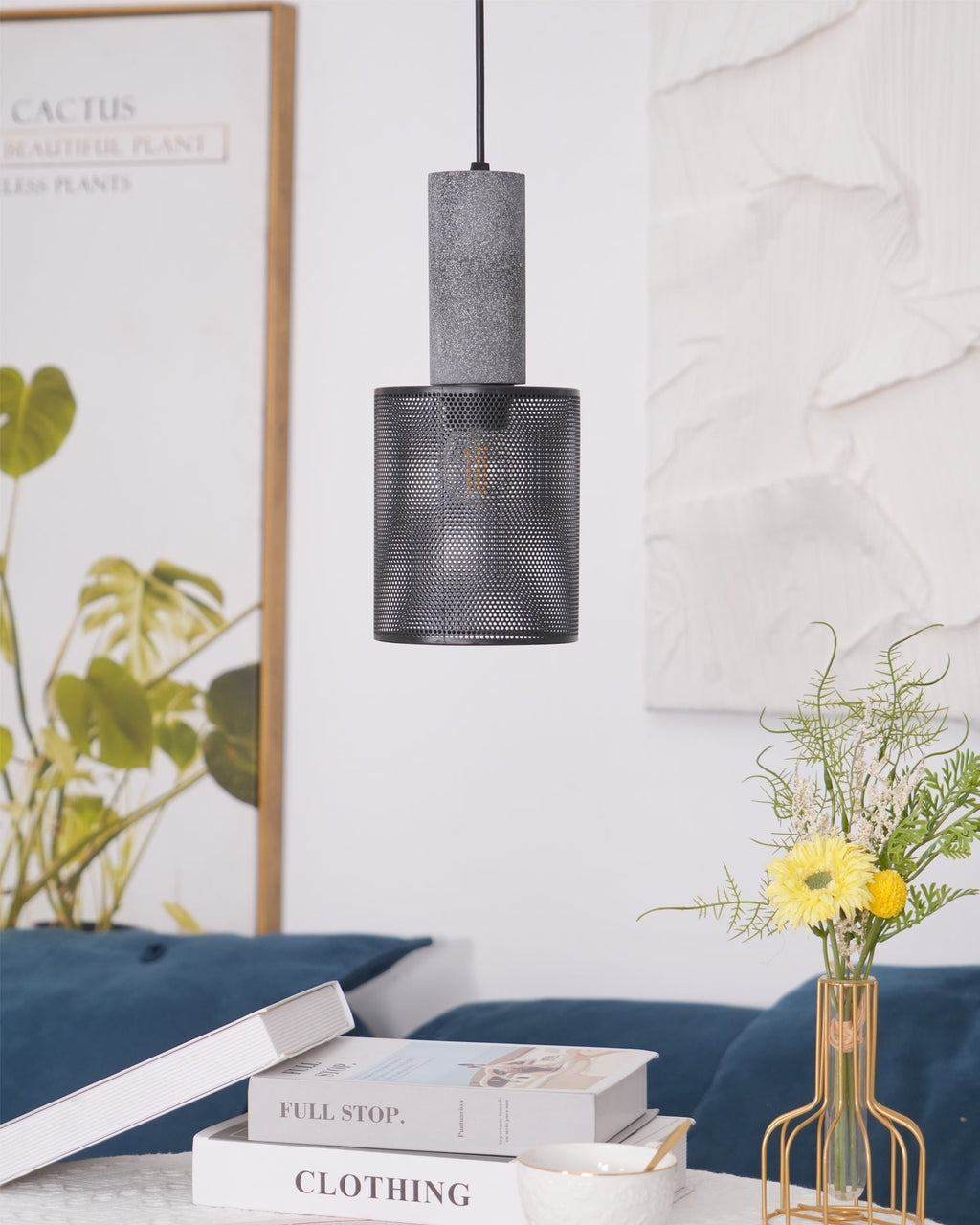 Urban Concrete Pendelleuchte im industriellen LED-Design | Temsk