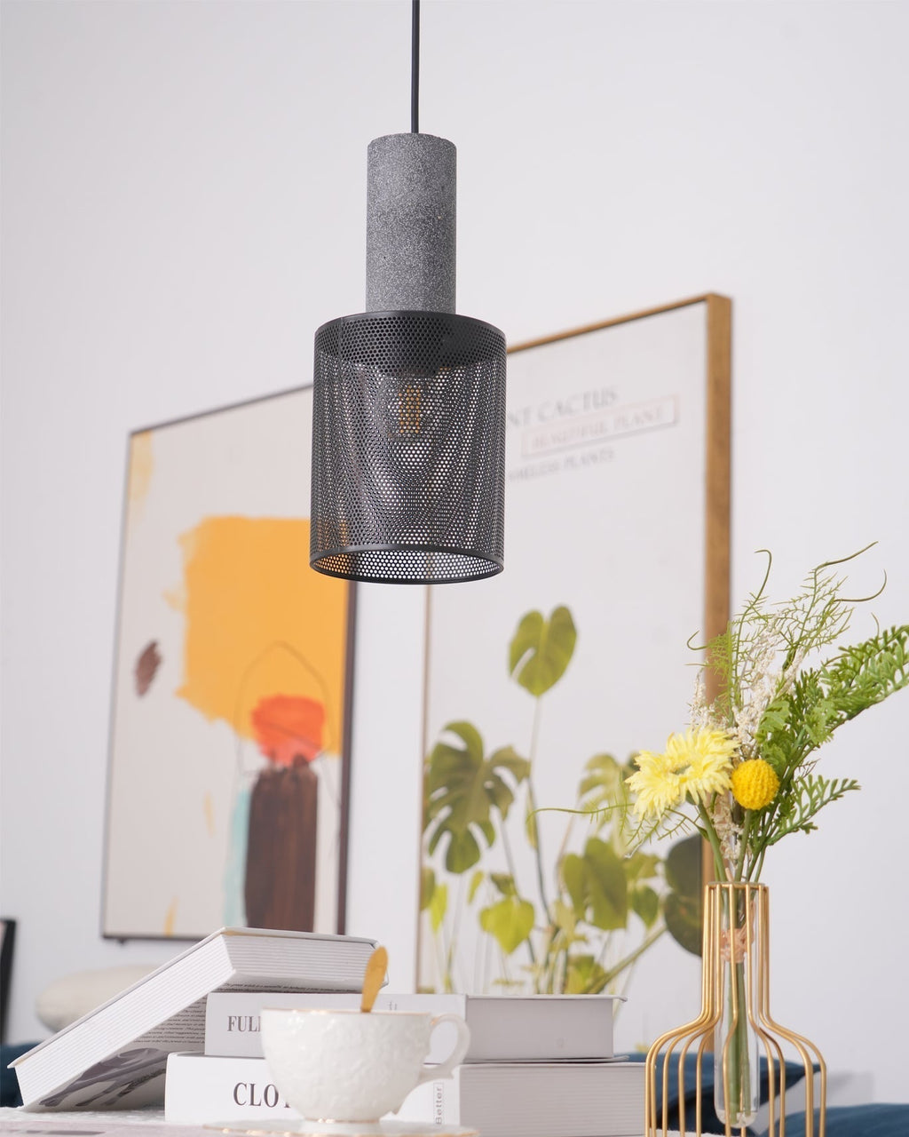 Urban Concrete Pendelleuchte im industriellen LED-Design | Temsk