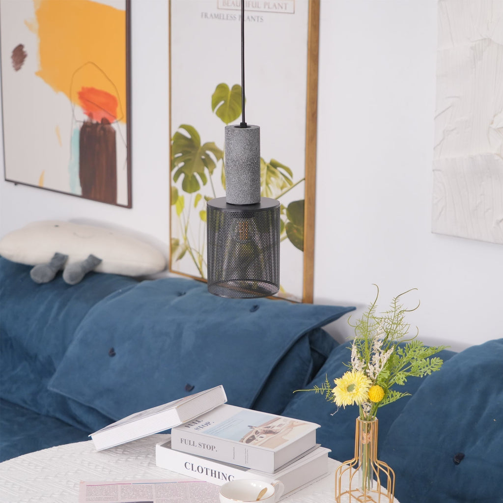 Urban Concrete Pendelleuchte im industriellen LED-Design | Temsk